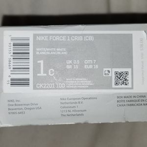 Nike Force 1 Crib